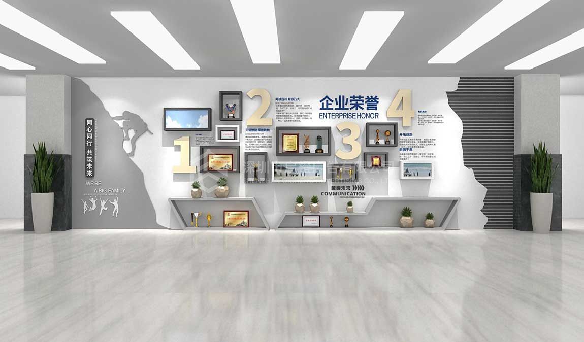 公司企業(yè)文化建設(shè)展示墻設(shè)計(jì)圖片賞析(圖3)
