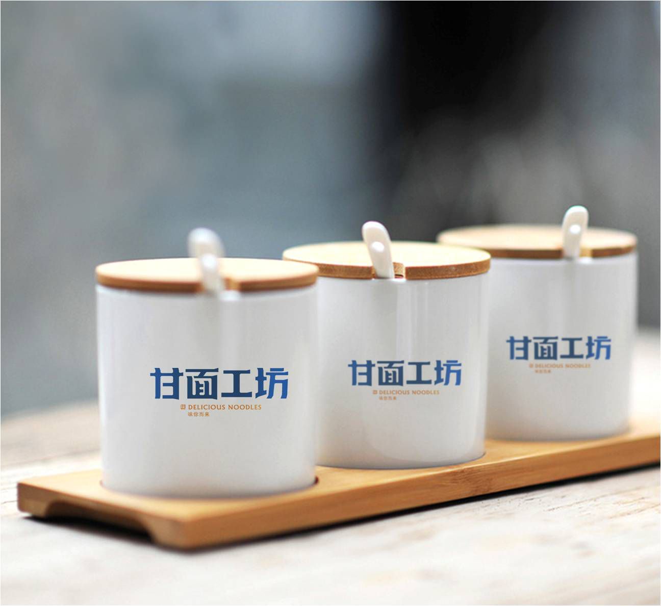 甘面工坊餐飲品牌VI設(shè)計(jì)平面效果圖(圖9)