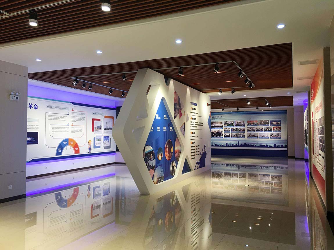 國家能源集團企業(yè)文化墻展廳設(shè)計(圖3)